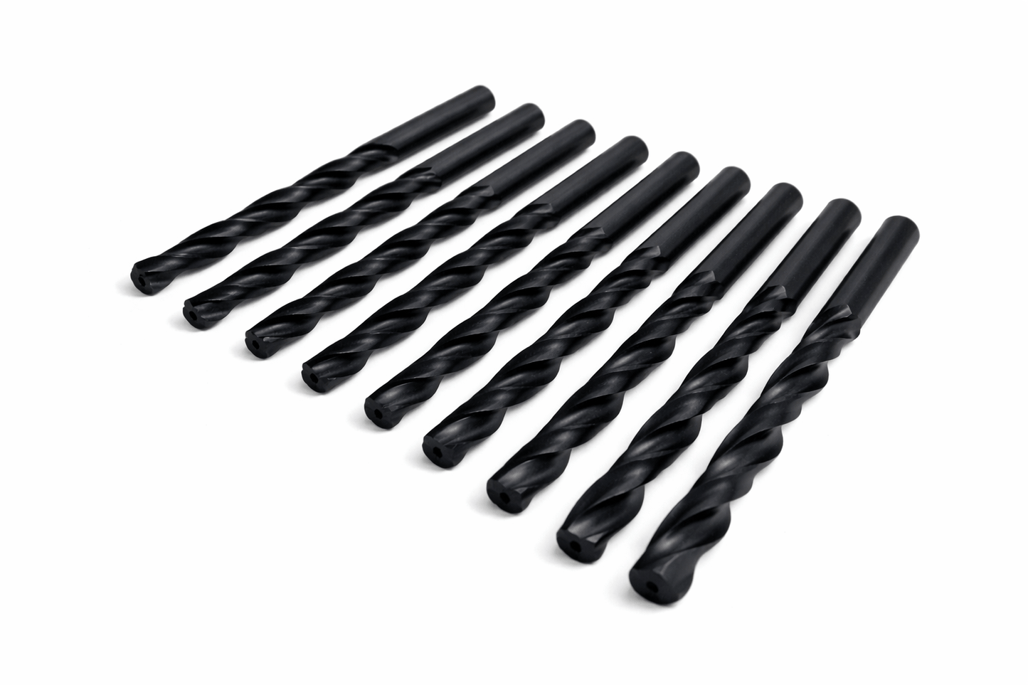HSS jobber drills with ground flute, high grade steel, DIN 338 standard, 118° point angle, suitable for metal and plastics