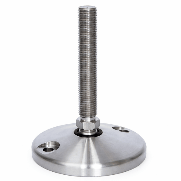 Bolt Down Heavy Duty Stainless Steel Tilting Levelling Feet