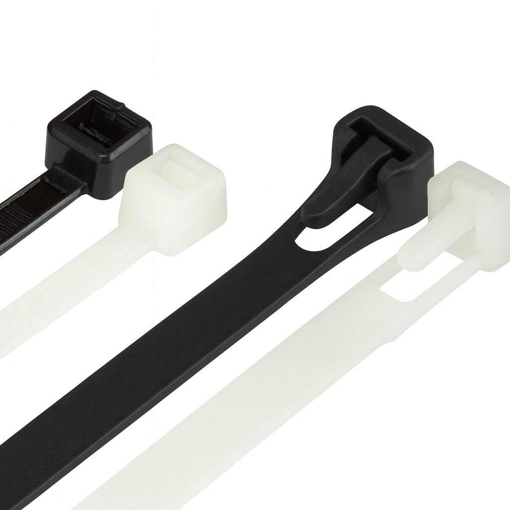 Releasable Nylon Cable Ties