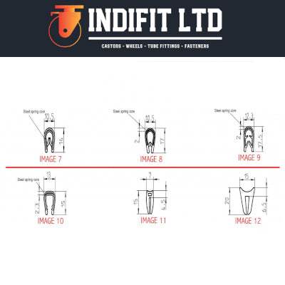 GASKET GRIPPING PANEL EDGE PROTECTION STRIP