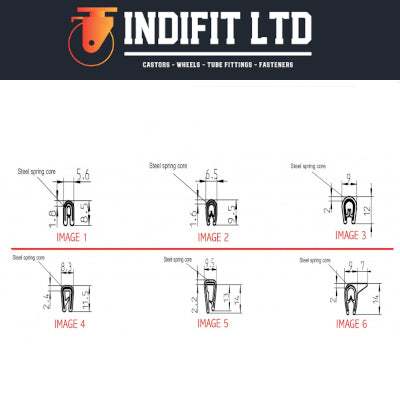 GASKET GRIPPING PANEL EDGE PROTECTION STRIP