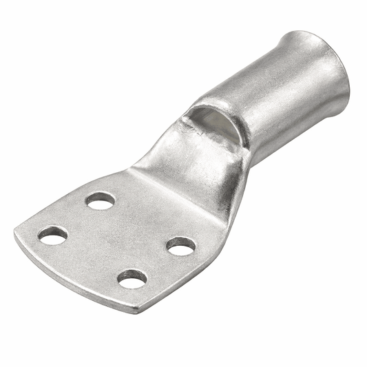 4 hole transformer cable lugs high conductivity copper with bright electro-tin plating for secure electrical connections