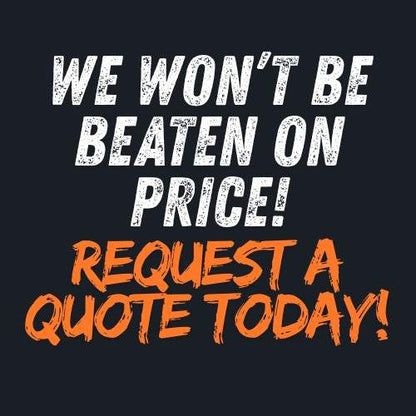 we won't be beaten on price