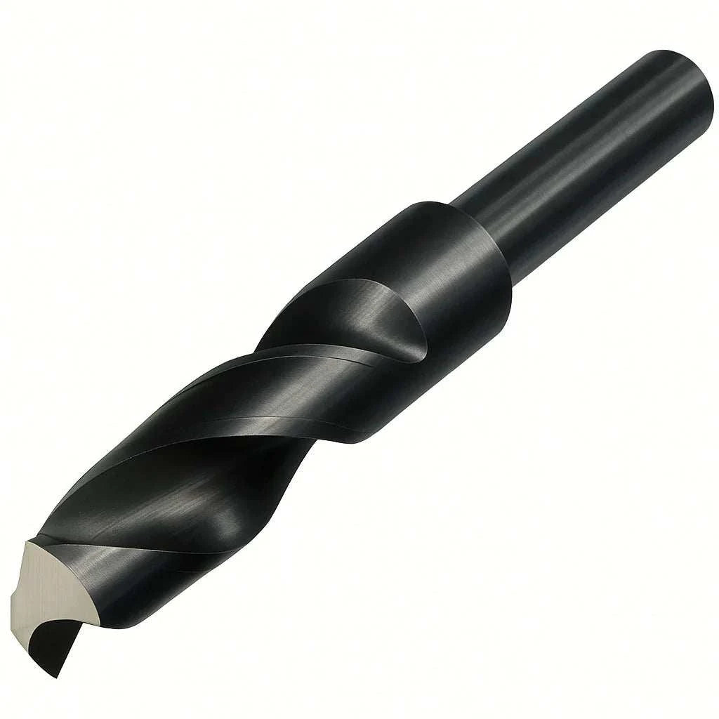 Set of blacksmith drills made of high grade steel with standard helix and 118° point, suitable for hand held drilling in various metals and plastics