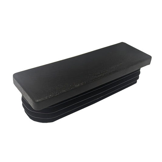 Plastic rectangular imperial tube inserts for secure fit and tube end protection