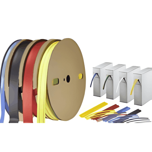 Black 3:1 adhesive lined heat shrink tubing on jumbo reel for electrical insulation and waterproof sealing