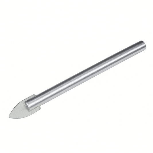 Glass and Tile Drill Bits with tungsten carbide tip for precise drilling on glass, ceramic, and porcelain surfaces