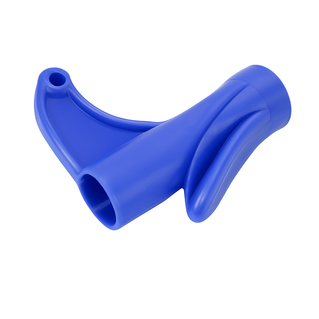 Ergonomic conduit tool for quick cable bundling and smooth installation into conduit.