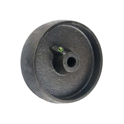 Medium heavy-duty cast iron wheel supporting 100-1250kg for industrial use