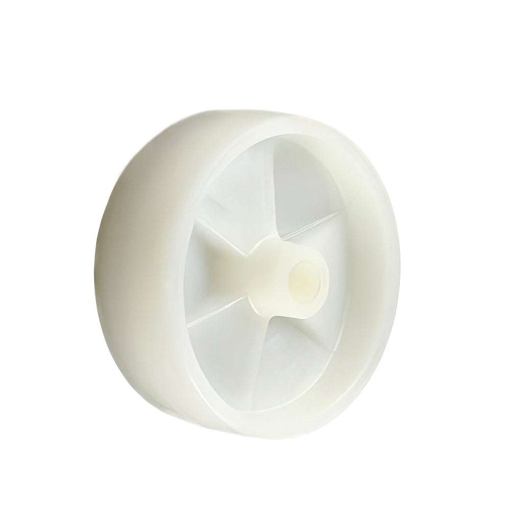 Medium Duty Nylon Wheel white durable smooth rolling high load capacity up to 380 kg industrial use