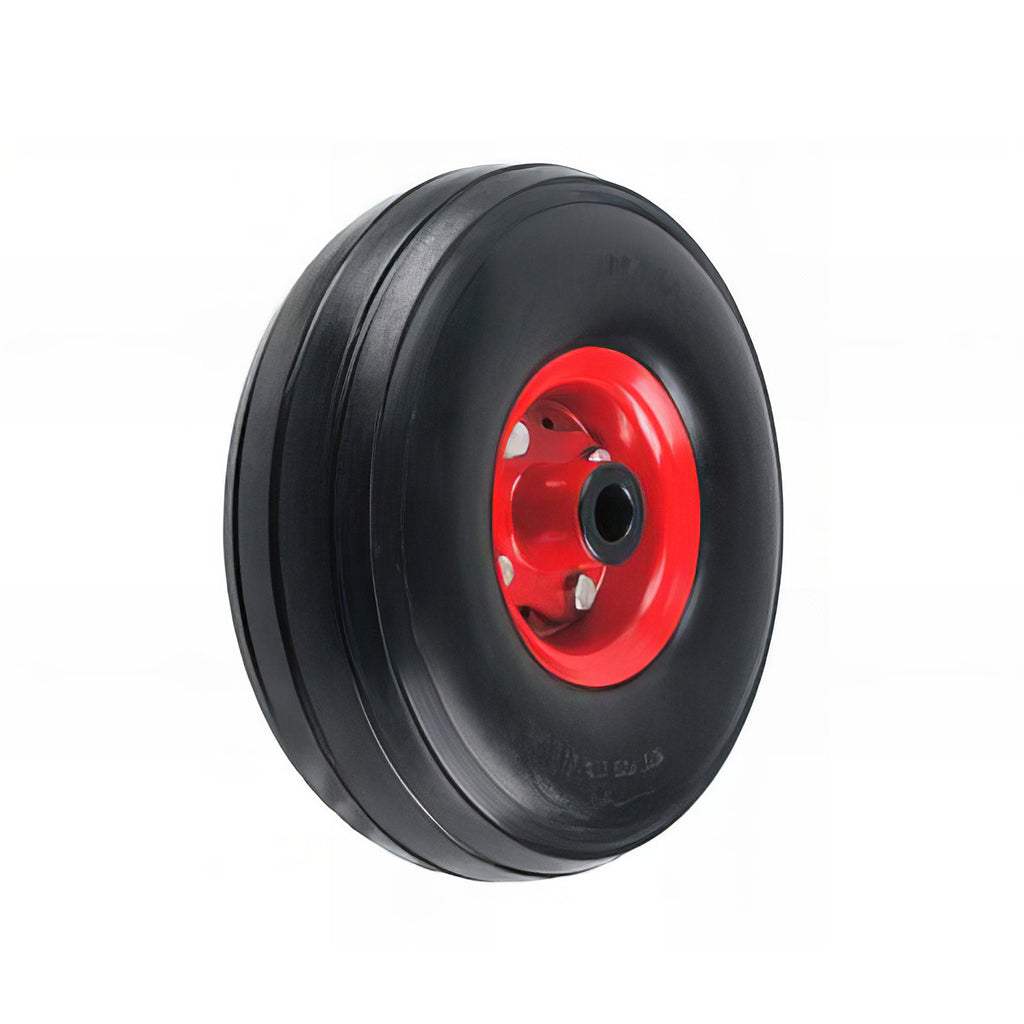 Medium duty wheel with puncture-proof tyre and steel centre for 75-200kg load capacity