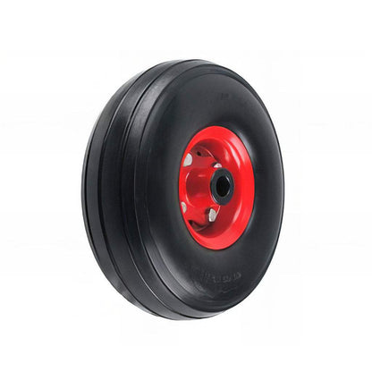 Medium duty wheel with puncture-proof tyre and steel centre for 75-200kg load capacity