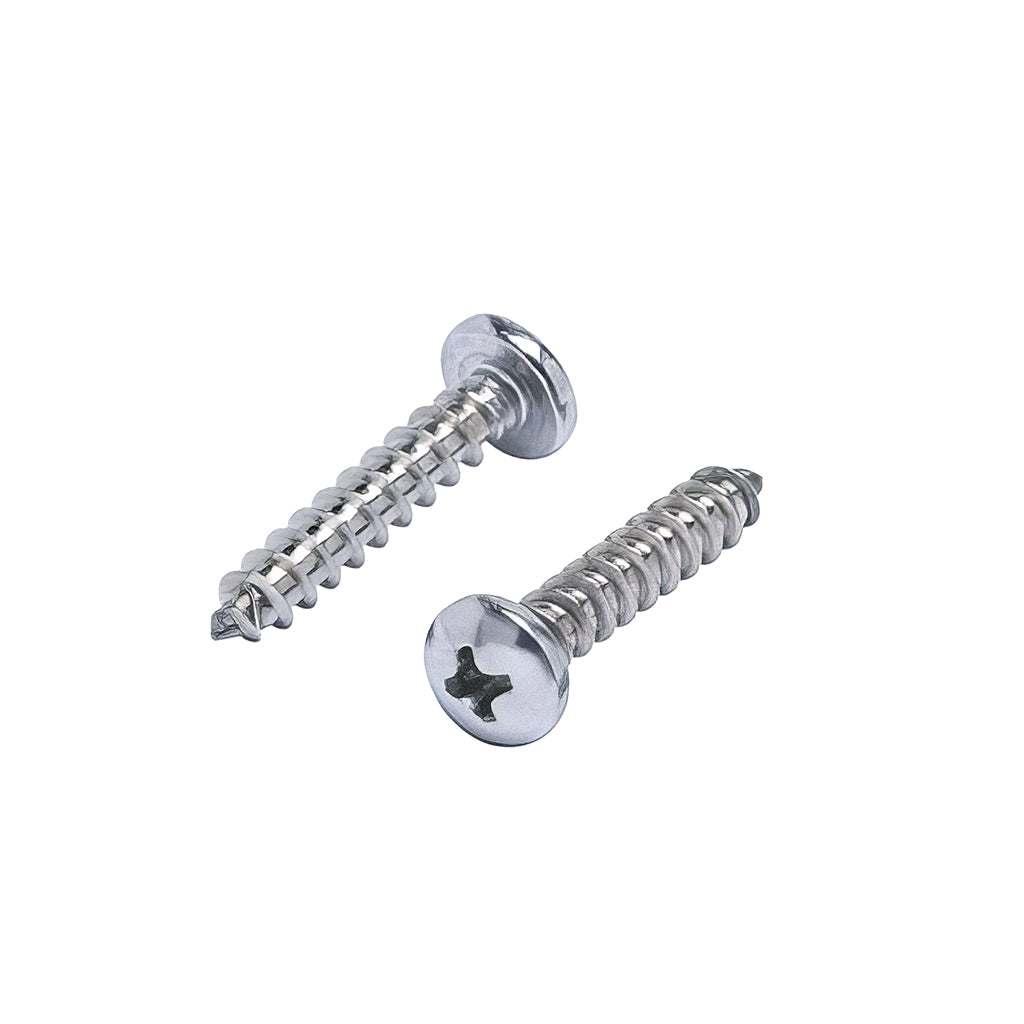 Stainless steel woodscrews for hardwood, chipboard, timber, and MDF with pozi head screwdriver compatibility