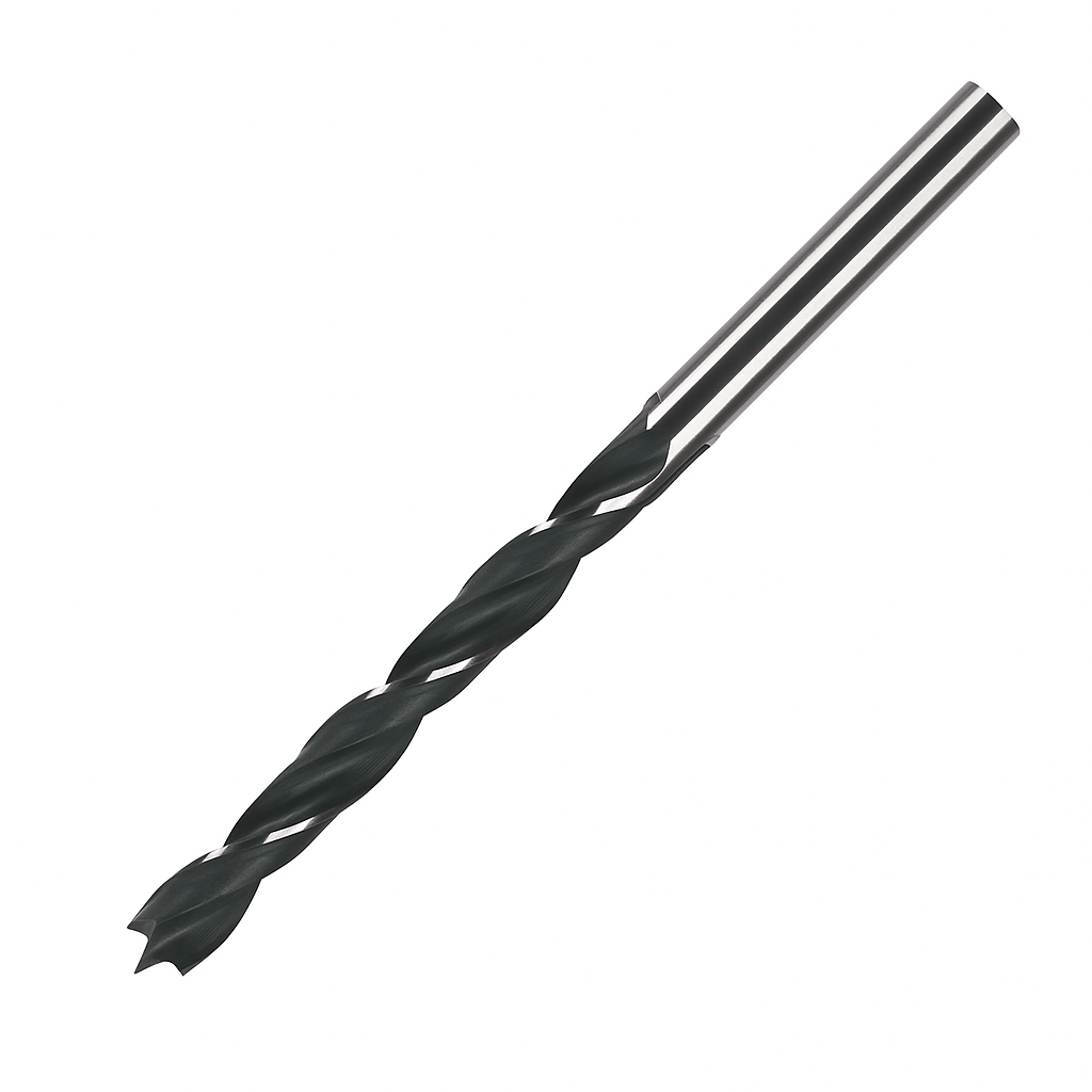 Lip & Spur Wood Drill Bits for clean, precise wood drilling in various sizes and high-speed steel construction