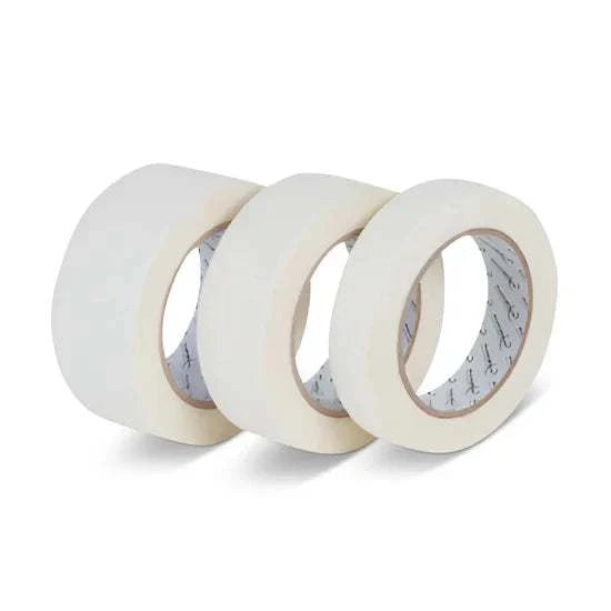 Rolls of professional-grade masking tapes for clean paint edges and surface protection