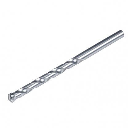 Set of tungsten carbide tipped masonry drill bits in various sizes for concrete, brick, and stone drilling tasks