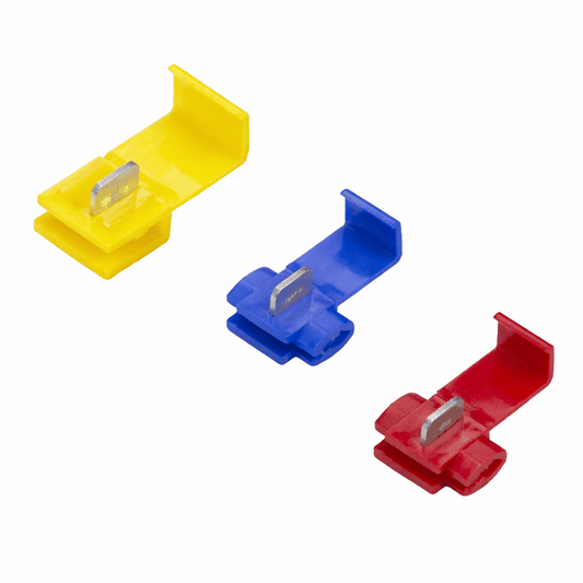 In-Line Splice Low Voltage Connector terminals with brass conductor and nylon insulation for secure wire connections