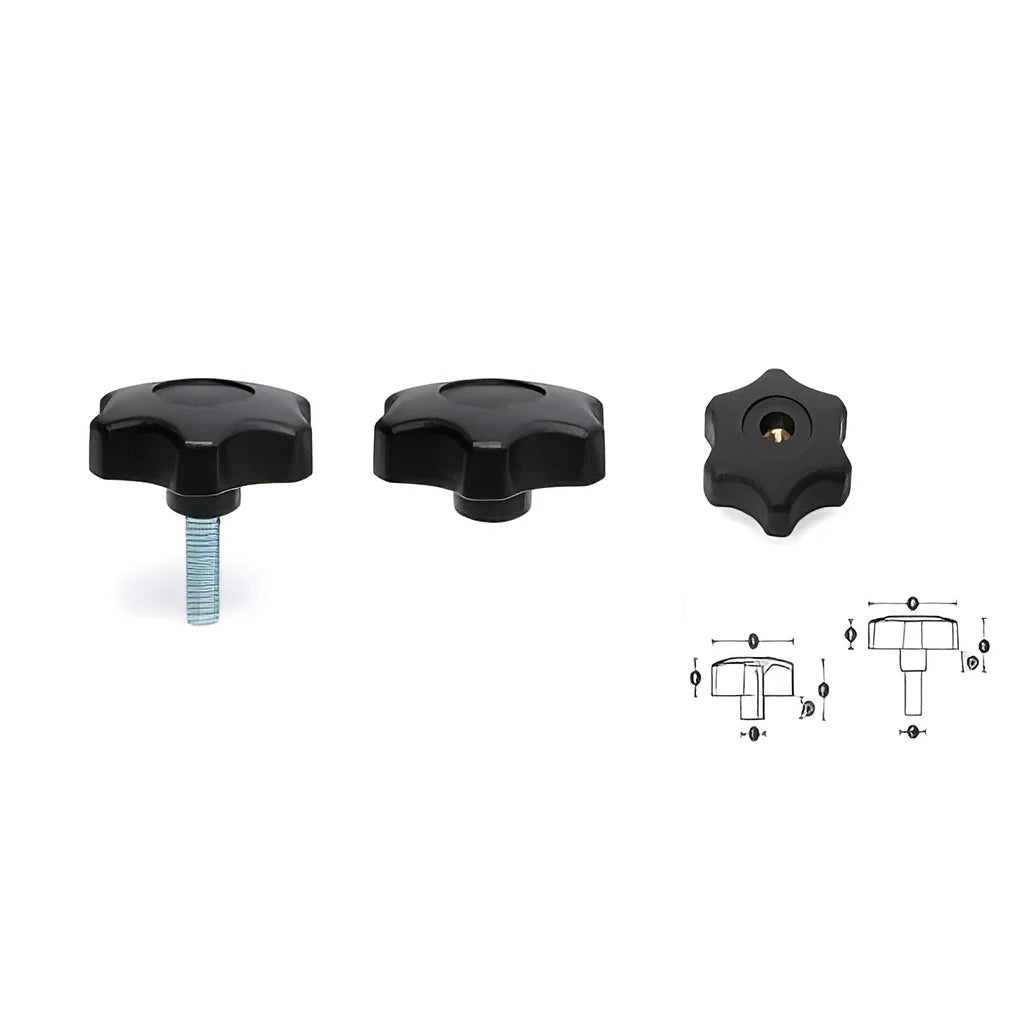 6 Lobe Handwheels