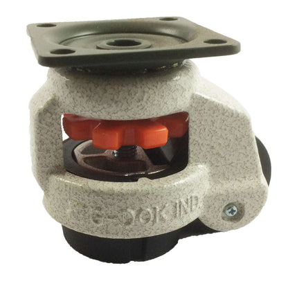 Footmaster Plate Mounted Heavy Duty Levelling Castors