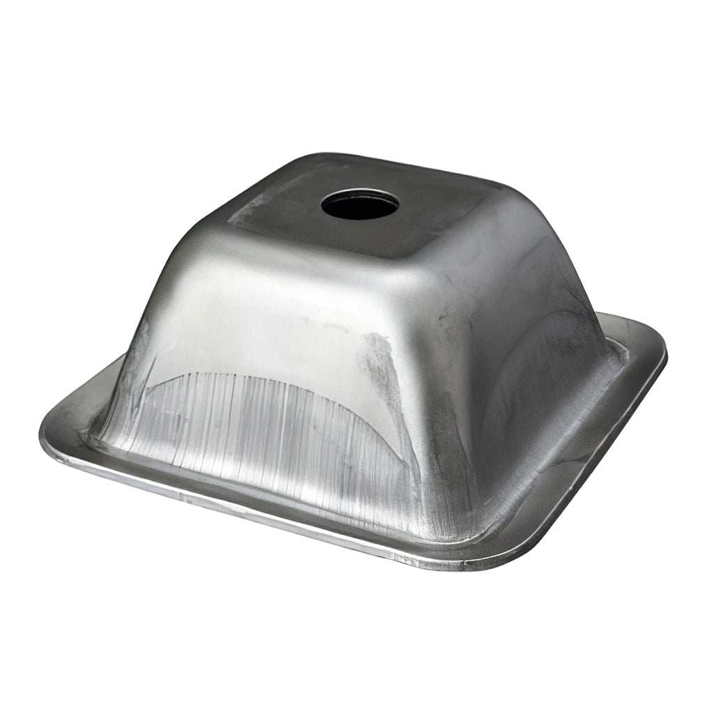 Stillage/pallet feet 125mm square base 55mm high for 60mm box section