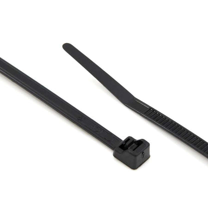 Releasable nylon cable ties with trigger-release mechanism for reusable cable bundling