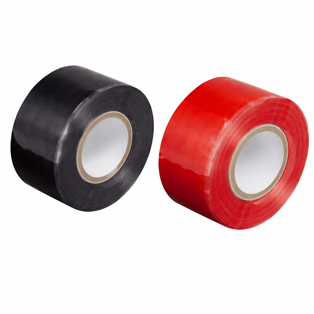 Rolls of high-performance silicone tapes for electrical insulation and waterproof sealing