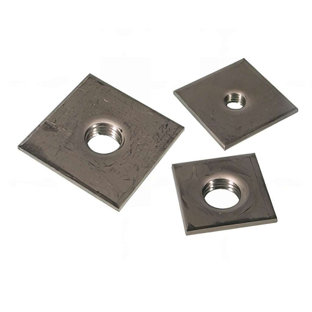 304 stainless steel threaded weldable square plate for structural joining and heavy-duty fixing
