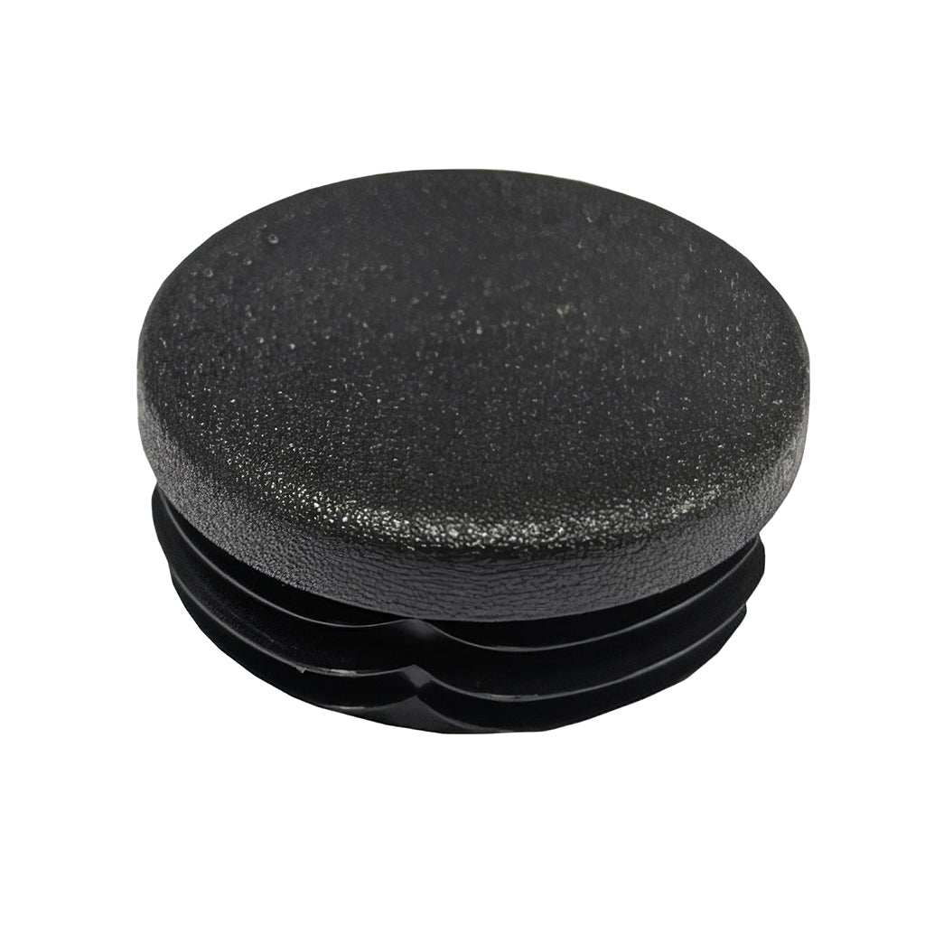 Plastic round imperial tube inserts for protecting and finishing round tubing ends