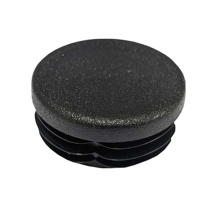 Plastic round imperial tube inserts for protecting and finishing round tubing ends