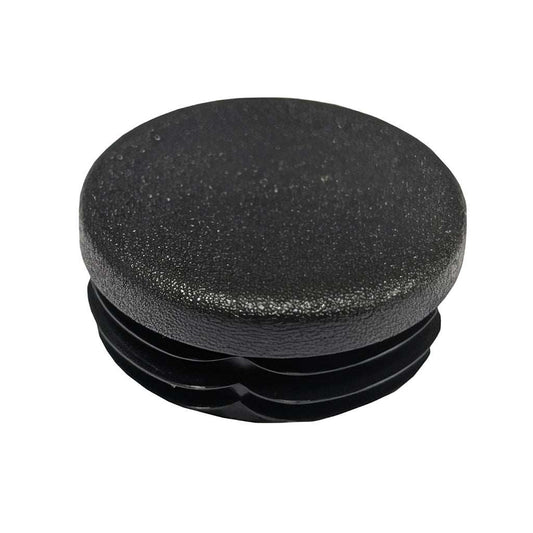 Plastic round imperial tube inserts for protecting and finishing round tubing ends