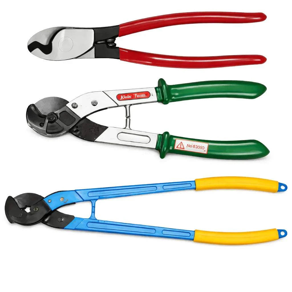 Professional cable cutters for clean, precise cutting of copper and aluminium cables in electrical and industrial use