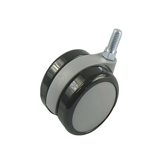 CTX Superior Twin Wheel unbraked twin wheel furniture castors for smooth indoor mobility and floor protection