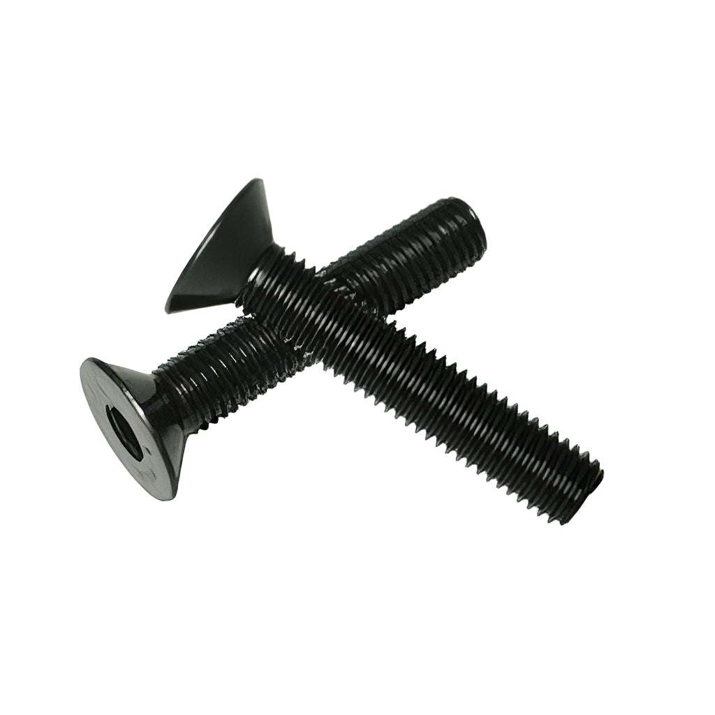 Countersunk head socket screws high tensile steel self colour