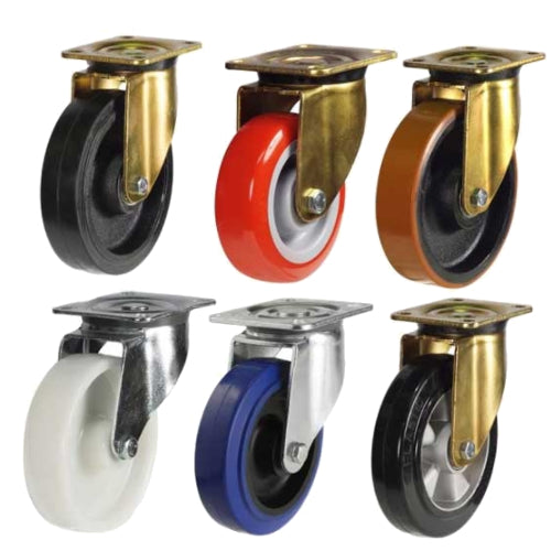 Heavy Duty Pressed Steel Castors