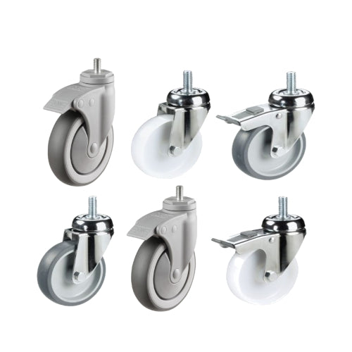 Light Duty - Stud Fitting Castors