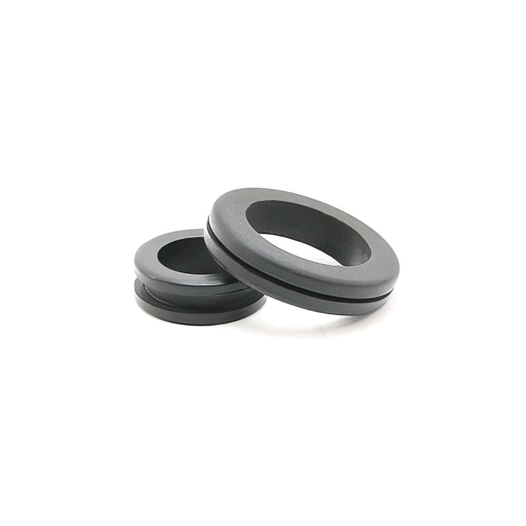 Open cable type rubber grommets for panel holes 4.5-8.9mm, protective industrial rubber seals