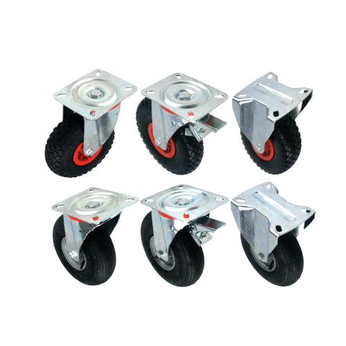 Medium Duty Pneumatic Tyre Castors