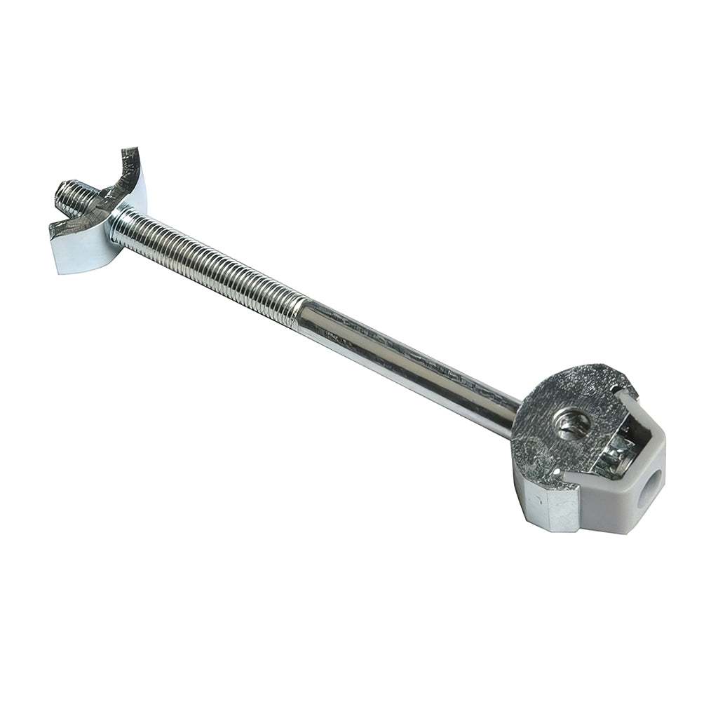 Zipbolt 10.800 Slimline Worktop Connector for 16-25mm worktops with 4mm hex drive and cordless drill tensioning mechanism